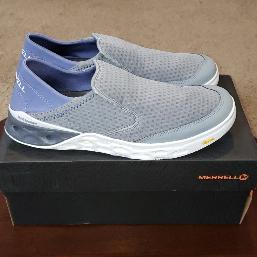 Merrell Tideriser Moc Sneakers sz 8 Monument Grey